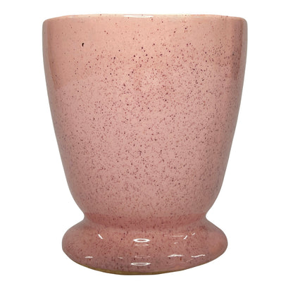 Vintage 1962 Brush McCoy Pottery 503 Pink Fleck Speckled Planter Vase